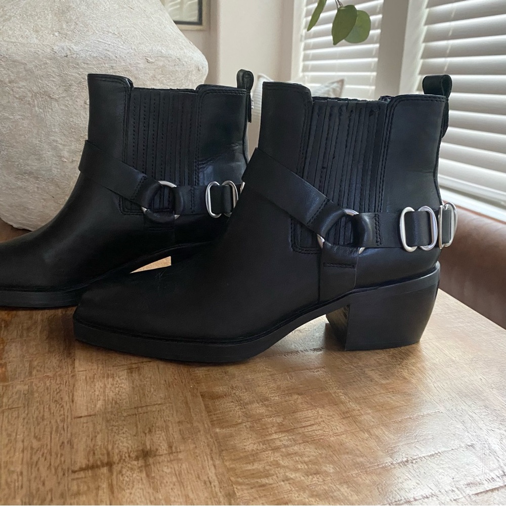 Sam Edelman Black Ankle Boots - Picture 10 of 11